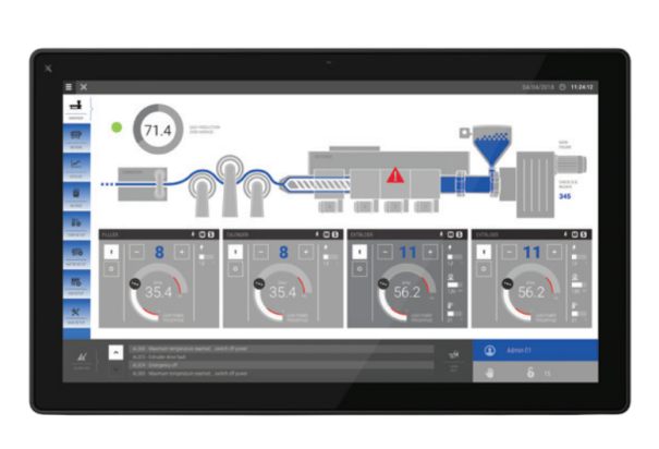 EXOR JSmart Series HMI panel