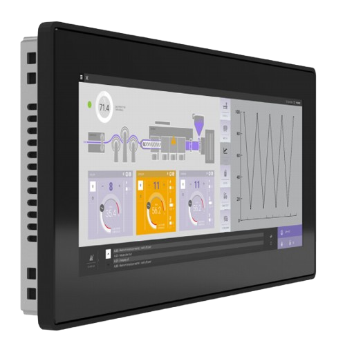 EXOR eX700 hmi panel front view