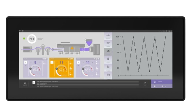 EXOR eX700 hmi panellong display